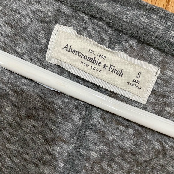 Abercrombie & fitch sequin detailed Henley in dark heather gray - Picture 2 of 4